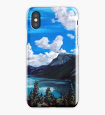 Bob Rossy Peaceful Landscape Painting iPhone Case