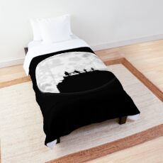Happy Family Under The Moon Comforter
