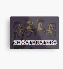 Ghostbusters - Singular Version Metal Print