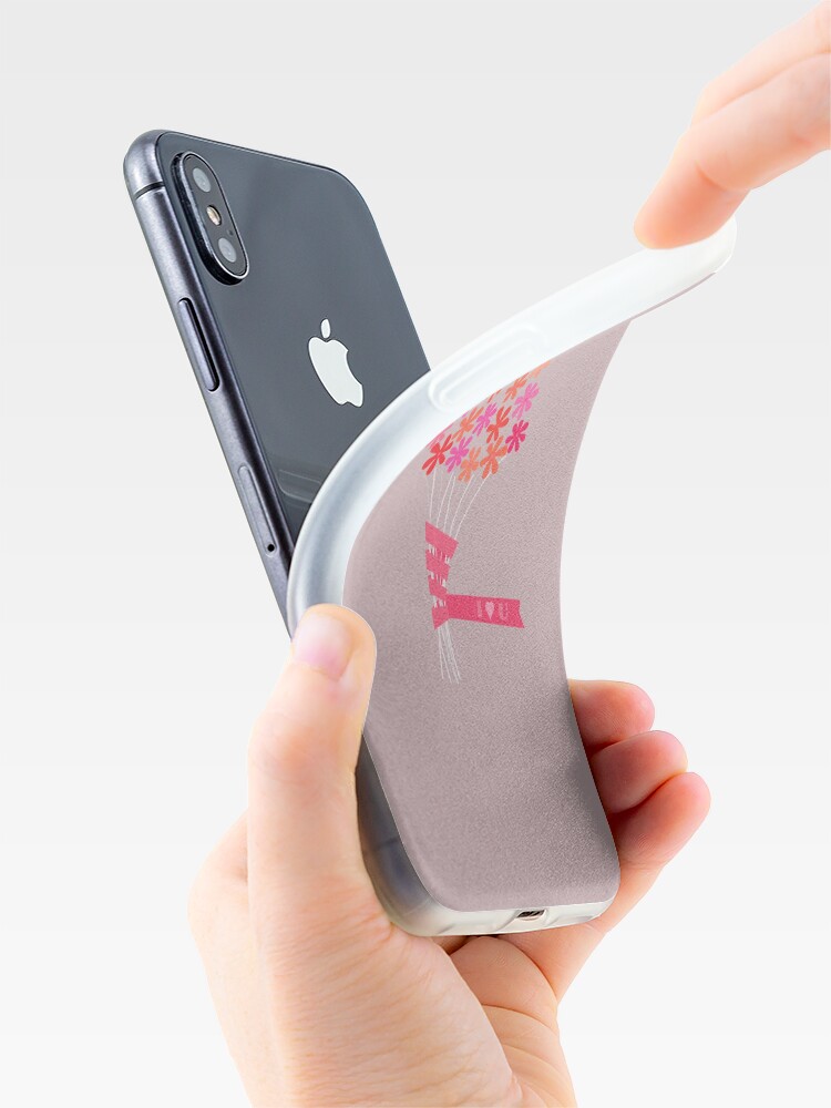 Alternate view of Flowers for You! iPhone Case & Cover
