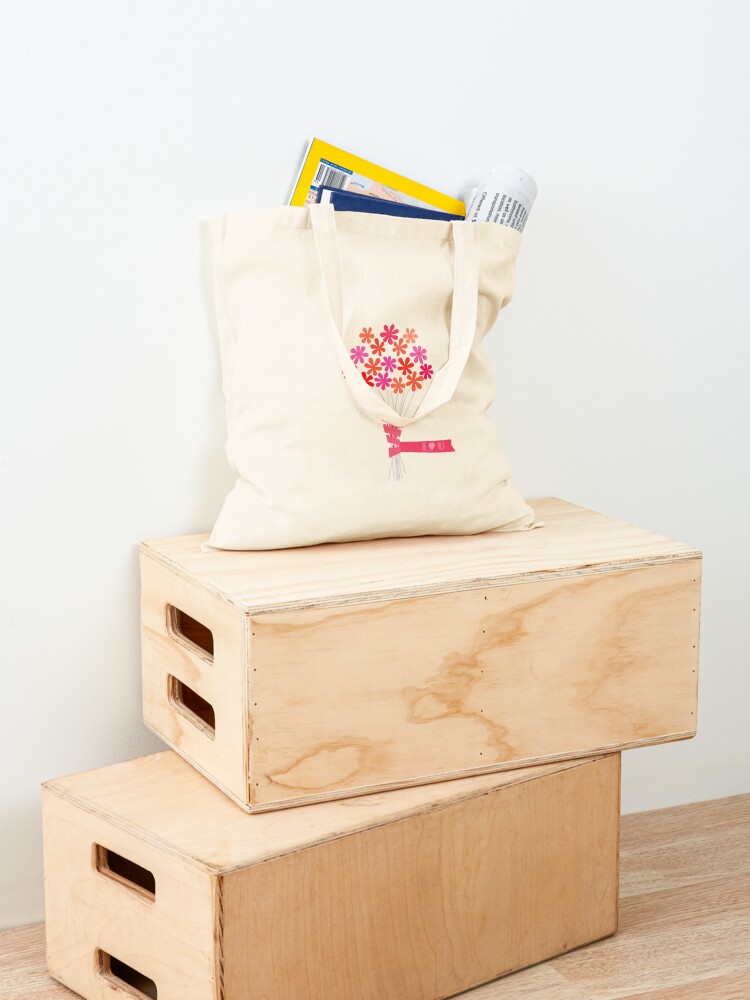 Alternate view of Flowers for You! Tote Bag
