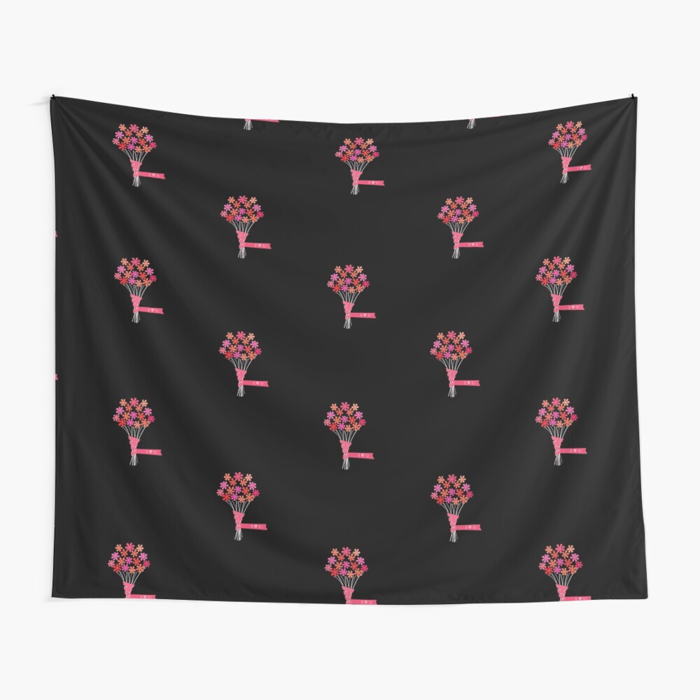 Flowers for You! Wall Tapestry