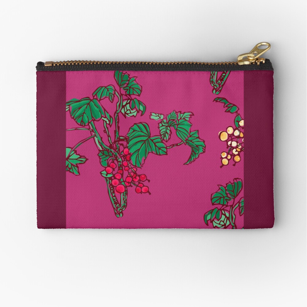 Currant Zipper Pouch