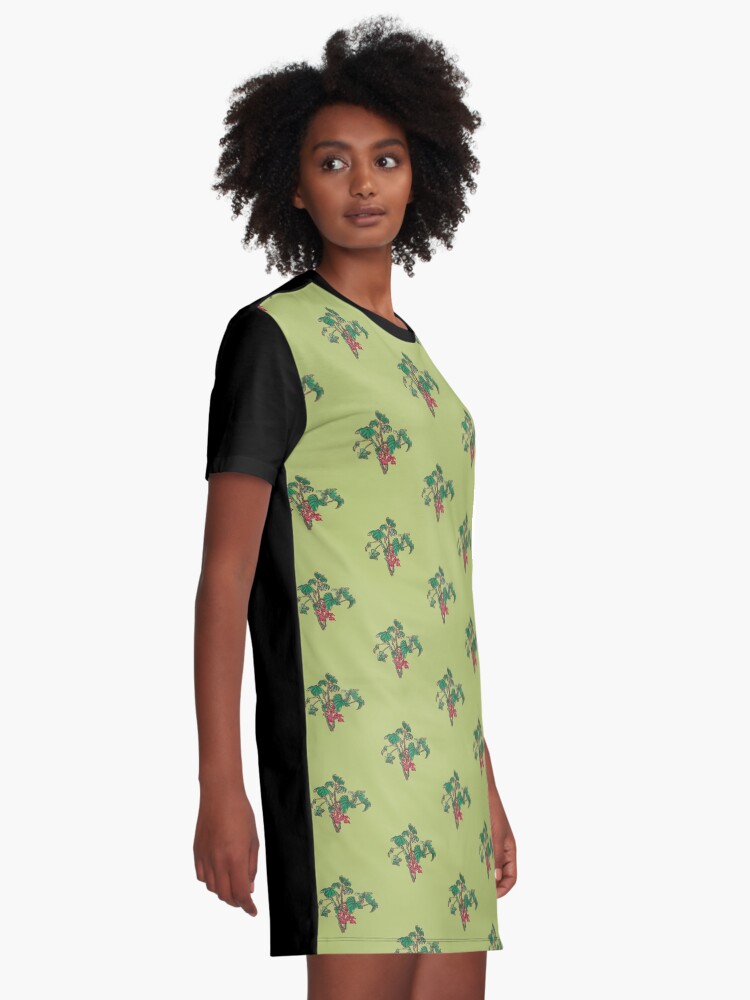 Alternate view of Currant Graphic T-Shirt Dress