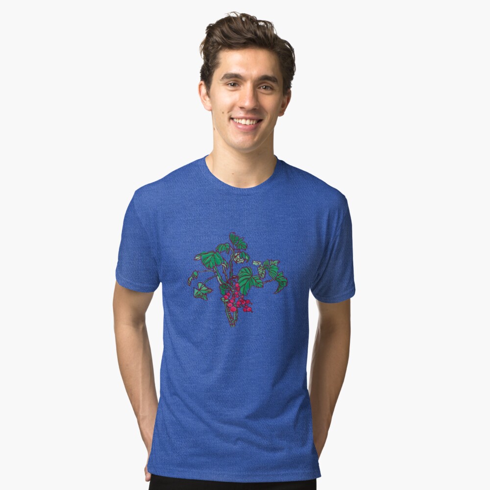 Currant Tri-blend T-Shirt