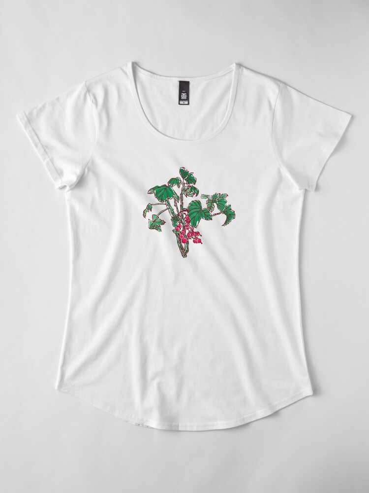 Alternate view of Currant Premium Scoop T-Shirt