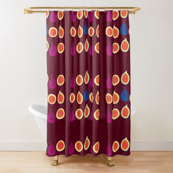 Sweet Fig Shower Curtain