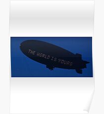 Scarface "The World Is Yours" Poster
