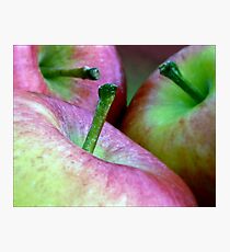 Three Apples a Day Photographic Print