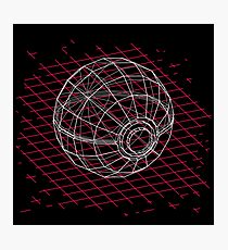 Digital Pokeball Photographic Print