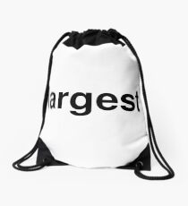 largest Drawstring Bag