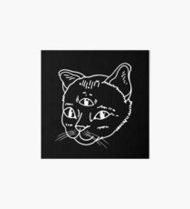 Three-Eyed Cat Art Board