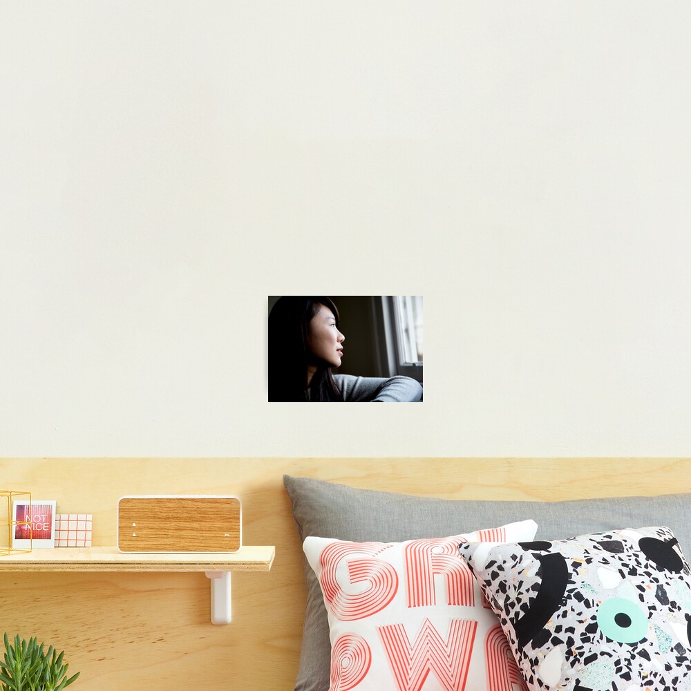 Portrait of a young woman Photographic Print