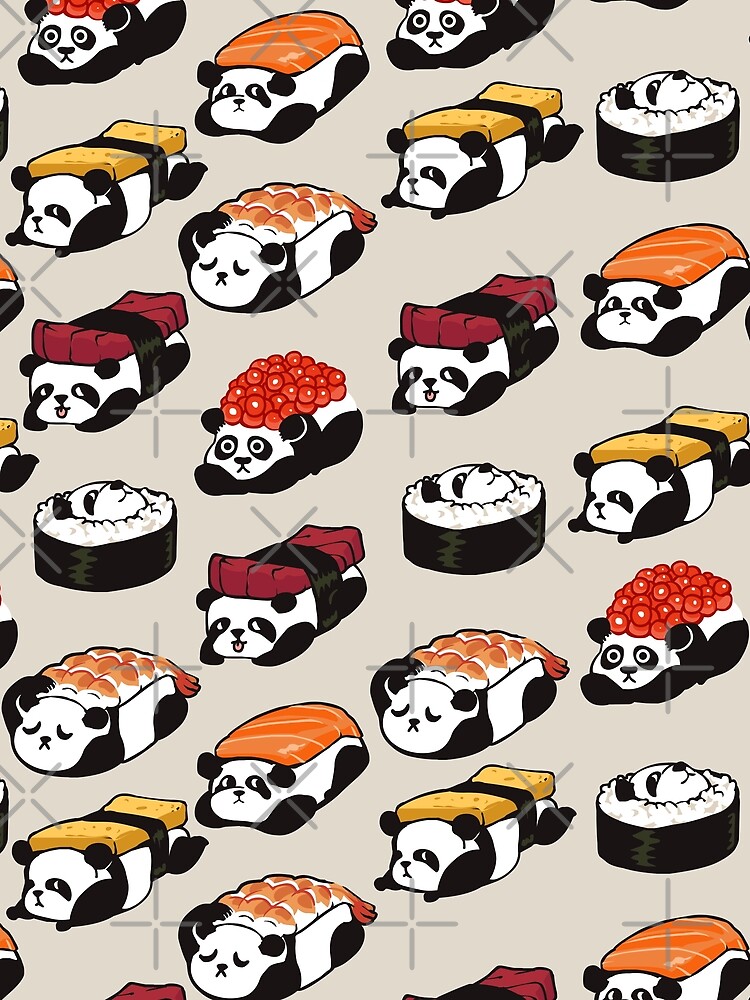 SUSHI PANDA by Huebucket
