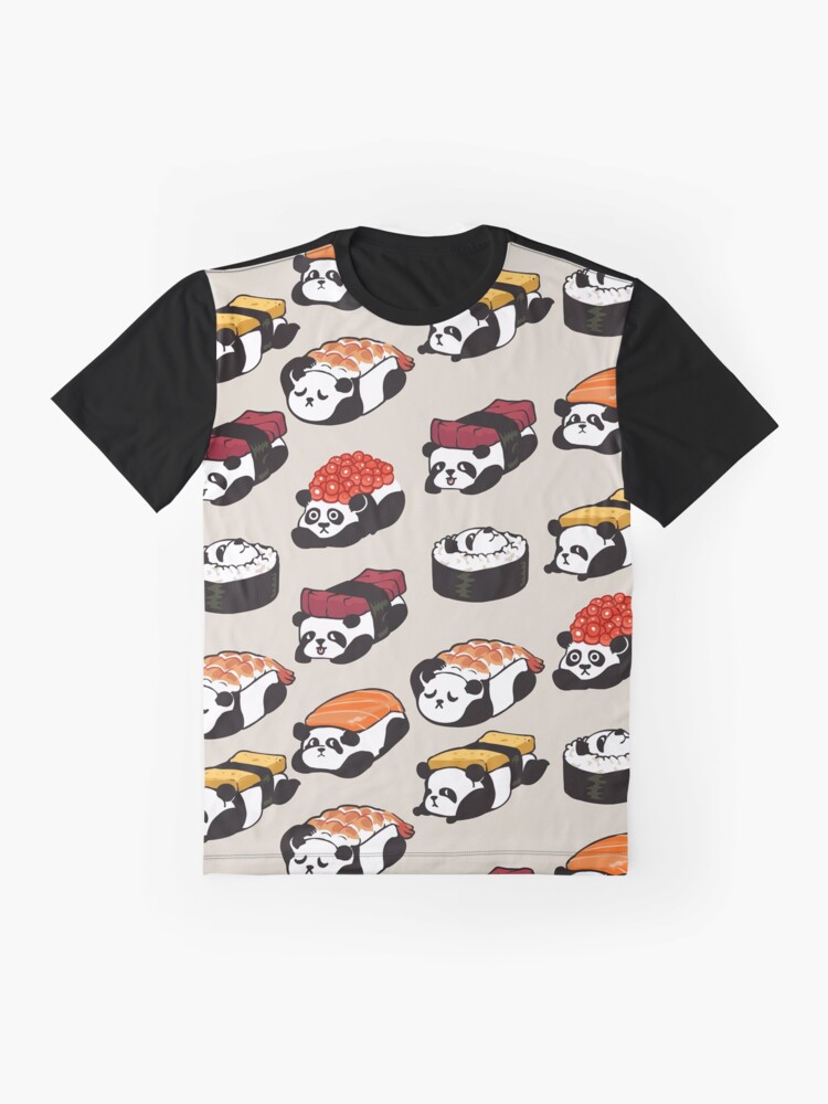 Alternate view of SUSHI PANDA Graphic T-Shirt