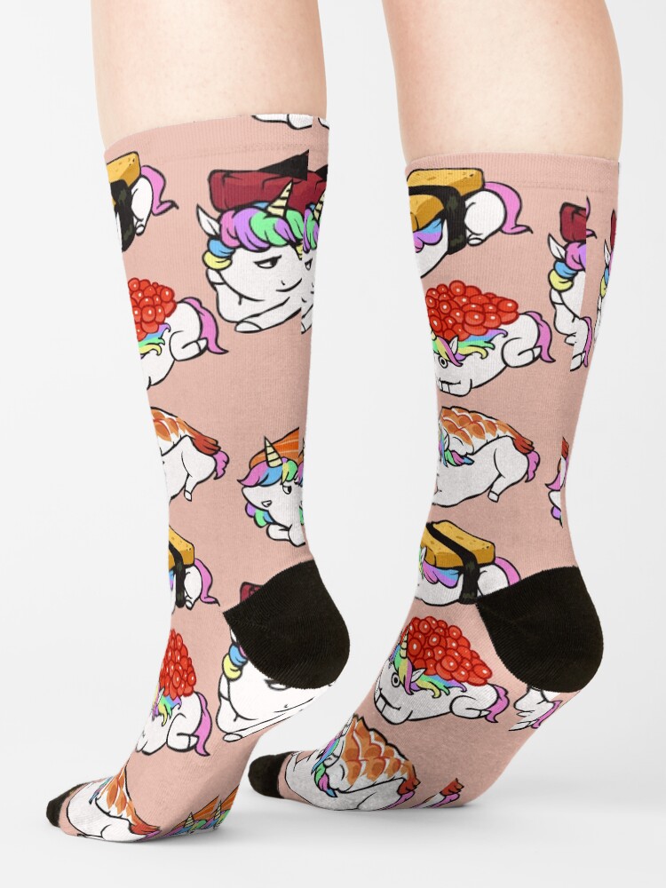 Alternate view of Sushi Unicorn Socks