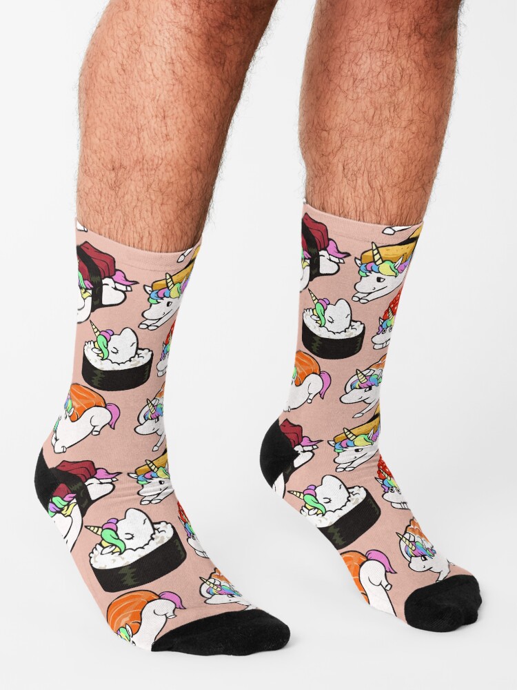 Alternate view of Sushi Unicorn Socks