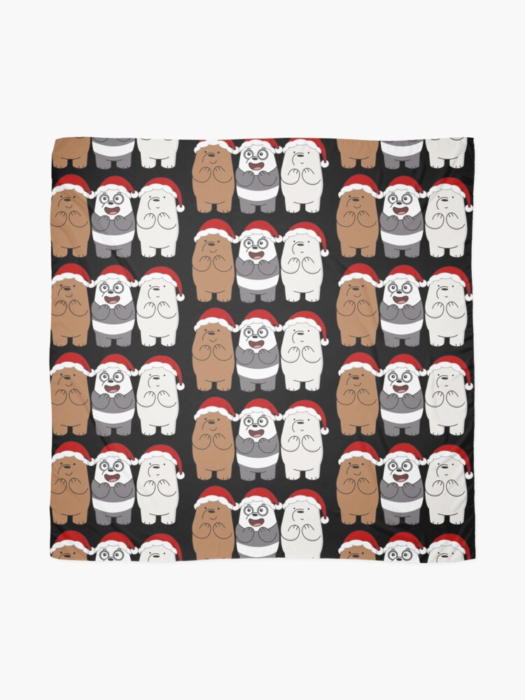 Alternate view of We Bare Bears Xmas Scarf