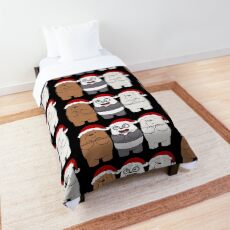 We Bare Bears Xmas Comforter