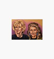 Grace and Frankie Art Board Print