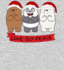 We Bare Bears Love Kids Pullover Hoodie