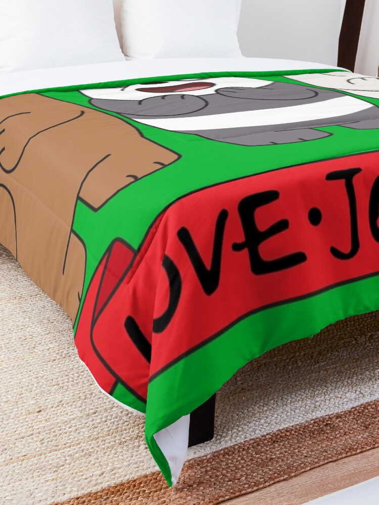Alternate view of We Bare Bears Love Comforter