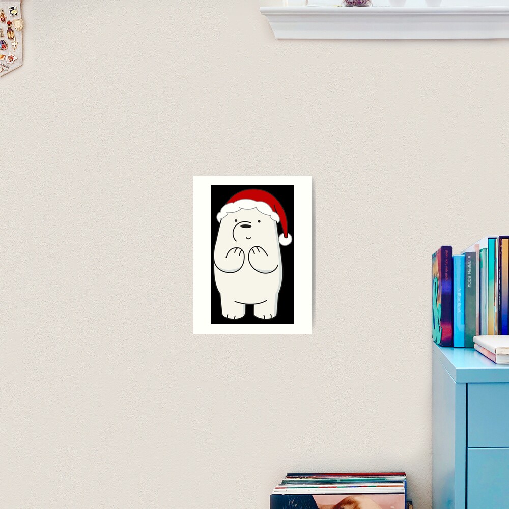 Ice Bear Art Print