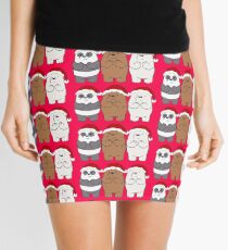 We Bare Bears Xmas Mini Skirt