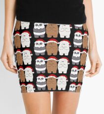 We Bare Bears Xmas Mini Skirt