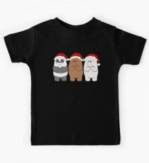 We Bare Bears Xmas Kids T-Shirt