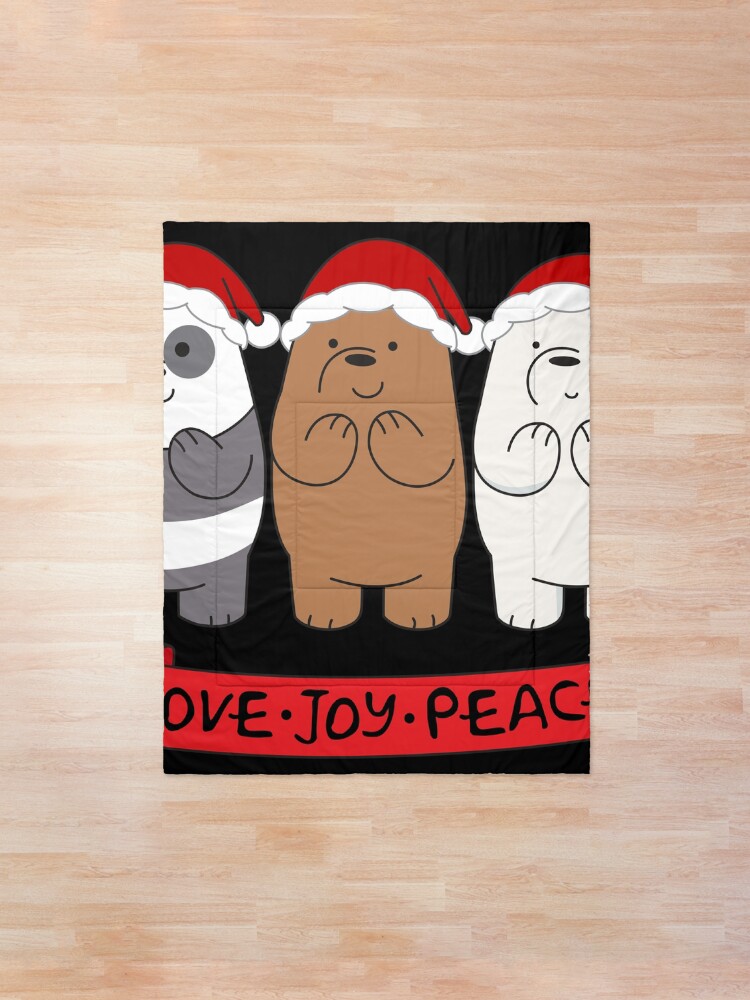 Alternate view of We Bare Bears Love Comforter