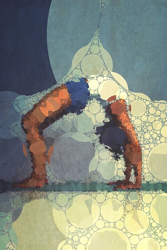 « Art de yoga 15 » par John Dalton