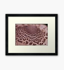 Mushroom Cap Framed Print