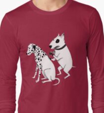 Pittbul tattooing Dalmatian Long Sleeve T-Shirt