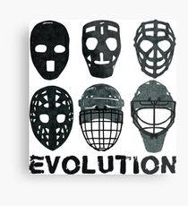 Lámina metálica Hockey Goalie Mask Evolution.