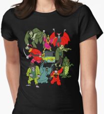 Scooby Doo Villians Women's Fitted T-Shirt