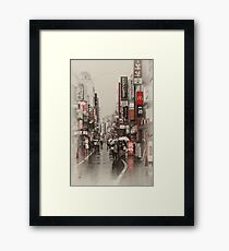Kichijoji Sidestreet Framed Print