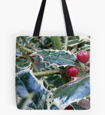 holly leaves Tote Bag