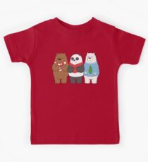 We Bare Bears Kids T-Shirt