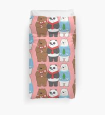 We Bare Bears Duvet Cover