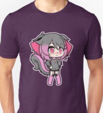 Chibi Gacha Chipmunk Girl Slim Fit T-Shirt