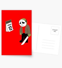 Friday The 13th Parody Postcards