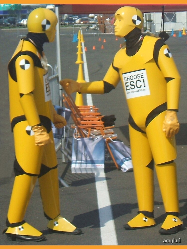 "Crash test dummies" Tshirt by amylw1 Redbubble