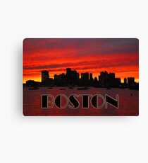 Boston Canvas Print