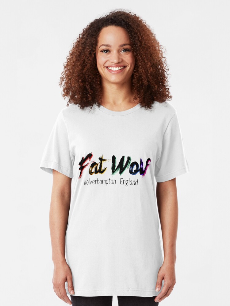 Alternate view of Fat Wolf - Chunky Slim Fit T-Shirt