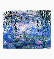 Monet Lilies Photographic Print