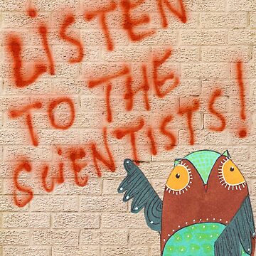 Artwork thumbnail, Listening Owl by tammymurdock