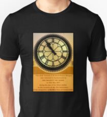 The Clock in the Plaza Unisex T-Shirt