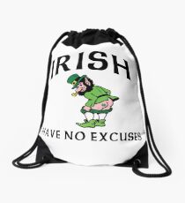 Funny Irish Drawstring Bag