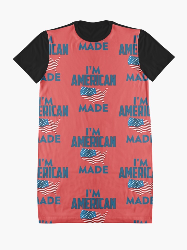 Alternate view of I Am American Graphic T-Shirt Dress